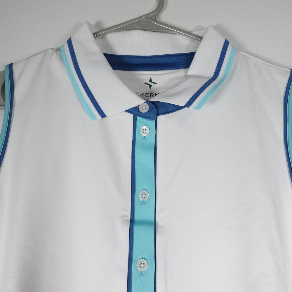 New Tuckernuck Sport Women's White Lisbon Striped Sterling Tennis Dress Size XXL - Picture 9 of 16